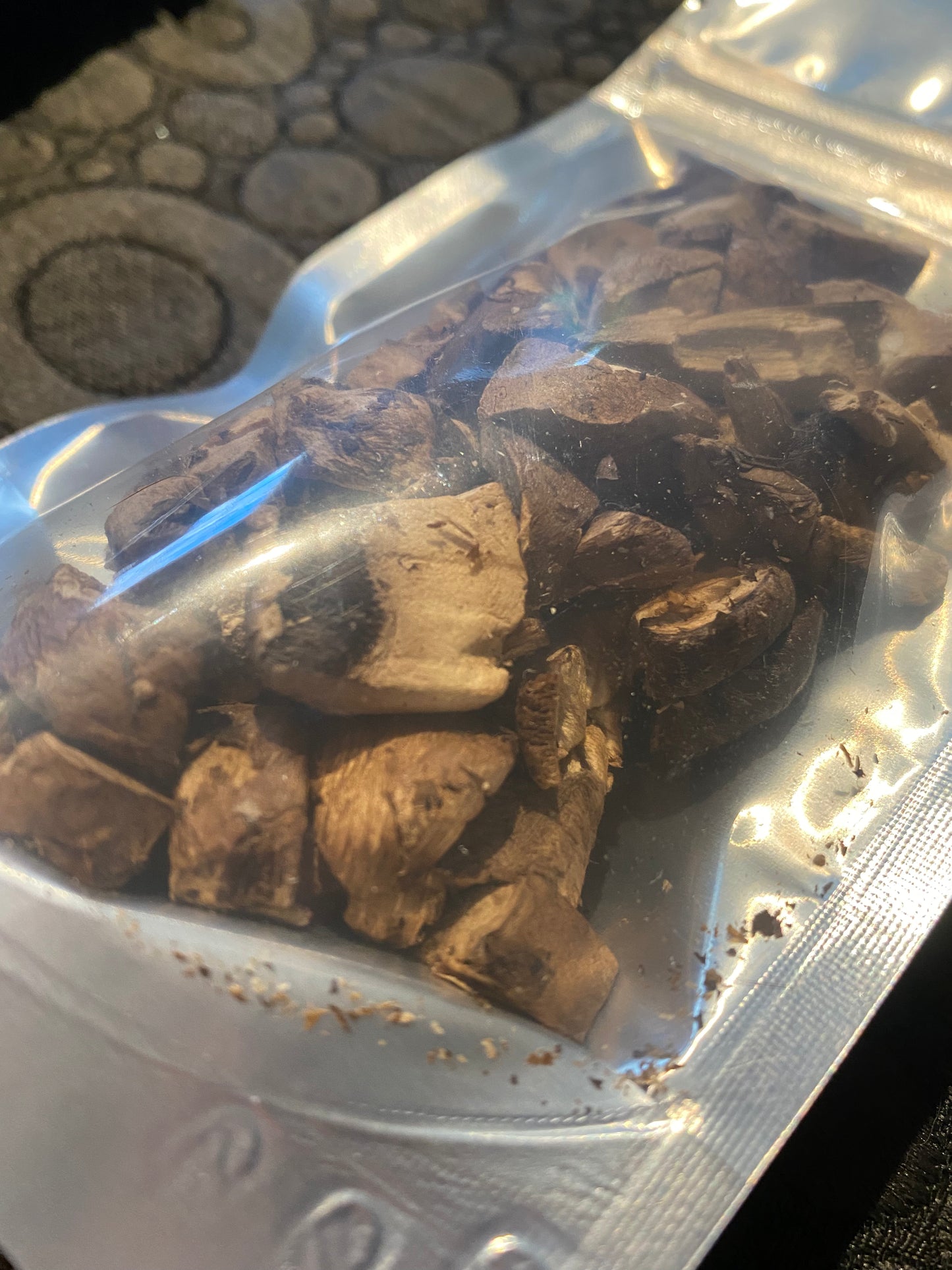 Dehydrated Crimini Mushrooms - for Hermit Crabs