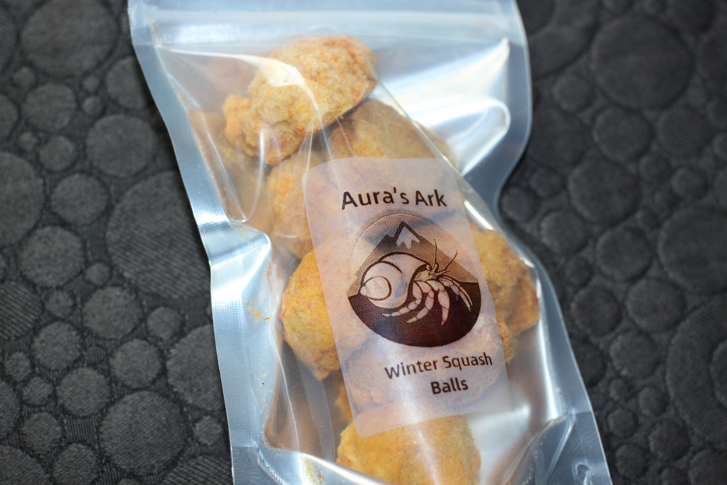 Winter Squash Balls - for Hermit Crabs