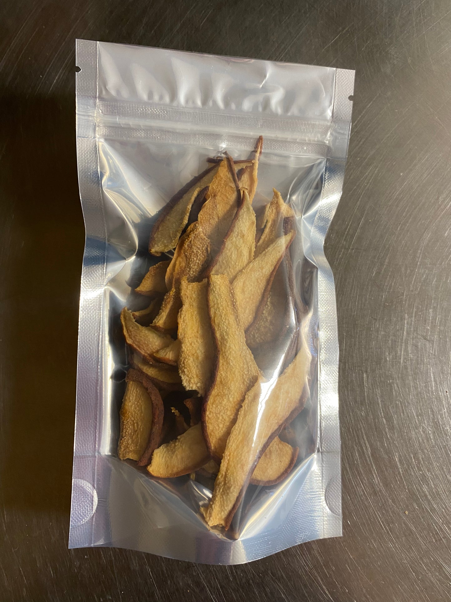 Dehydrated Pear Slices - for Hermit Crabs