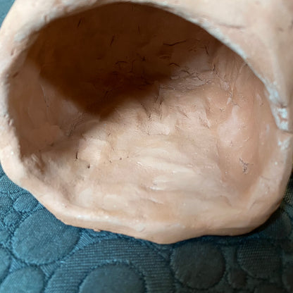 Ceramic Cave Guardian - for Hermit Crabs