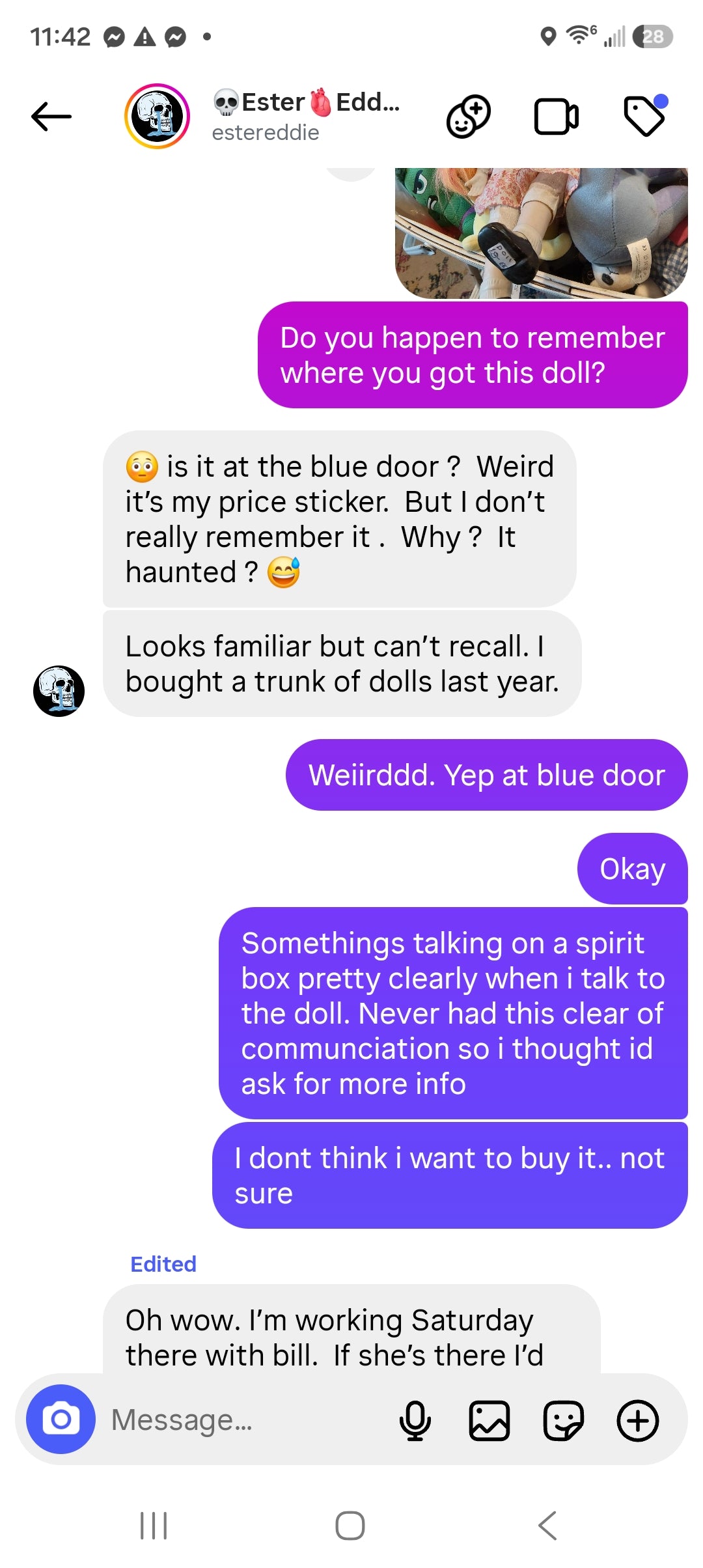 Blue Door - Spirit Box Talker